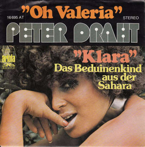 Cover Peter Draht - Oh Valeria (7, Single) Schallplatten Ankauf