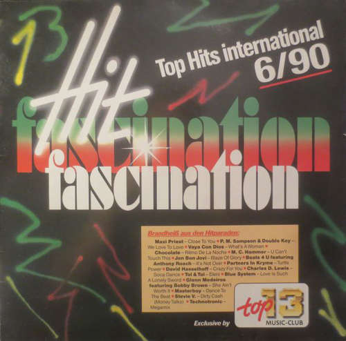Cover Various - Hit Fascination 6/90 (LP, Comp) Schallplatten Ankauf
