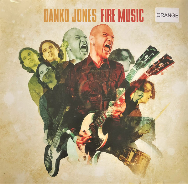 Cover Danko Jones - Fire Music (LP, Album, Ltd, Ora) Schallplatten Ankauf