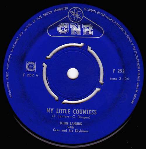 Cover John Lamers - My Little Countess (7) Schallplatten Ankauf