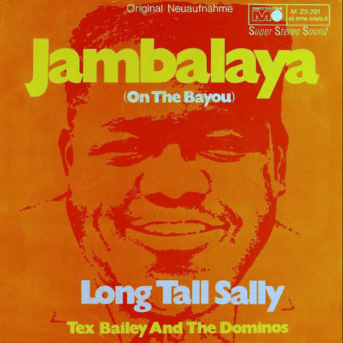 Cover Tex Bailey And The Dominos - Jambalaya (On The Bayou) (7, Single) Schallplatten Ankauf