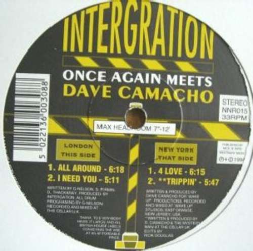 Cover Intergration Once Again Meets Dave Camacho* - Untitled (12) Schallplatten Ankauf