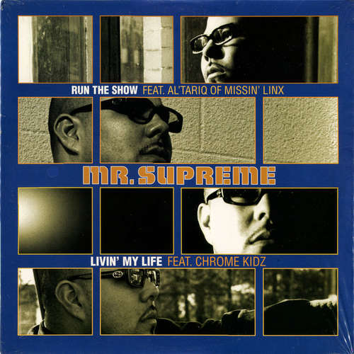 Cover Mr. Supreme - Run The Show / Livin' My Life (12) Schallplatten Ankauf