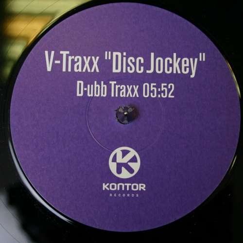 Cover V-Traxx - Disc Jockey (12, S/Sided, Promo) Schallplatten Ankauf