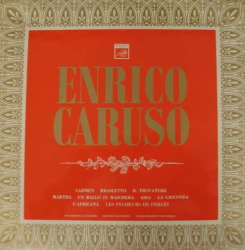 Cover Enrico Caruso - Enrico Caruso - A Historic Recording (LP, Comp) Schallplatten Ankauf