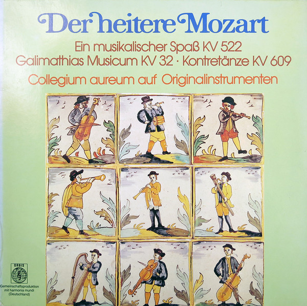 Cover Mozart*, Collegium Aureum - Der Heitere Mozart (LP, Club) Schallplatten Ankauf