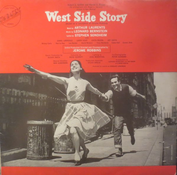 Cover Leonard Bernstein, Stephen Sondheim, Carol Lawrence, Larry Kert, Chita Rivera, Art Smith* - West Side Story (LP, Album, RE) Schallplatten Ankauf