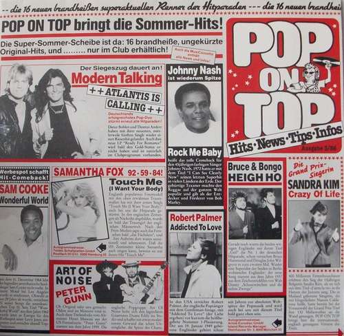 Cover Various - Pop On Top 3/86 (LP, Comp) Schallplatten Ankauf