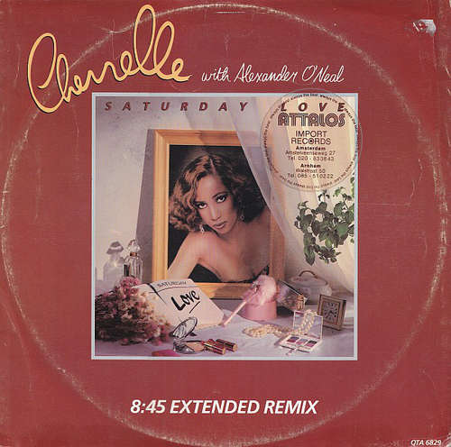 Cover Cherrelle With Alexander O'Neal - Saturday Love (Extended Remix) (12) Schallplatten Ankauf