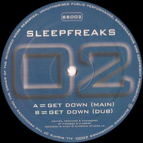 Cover Sleepfreaks - Get Down (12) Schallplatten Ankauf