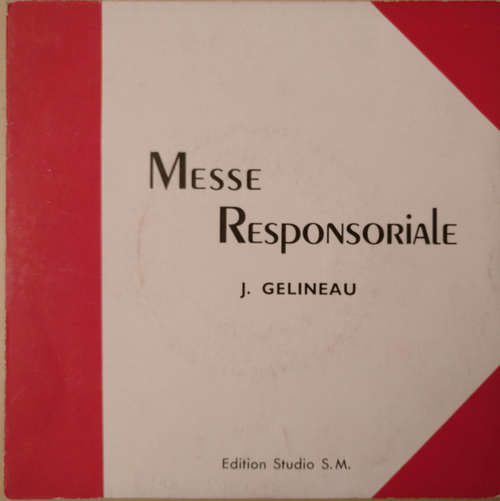 Cover Joseph Gelineau - Messe Responsoriale (7, EP) Schallplatten Ankauf