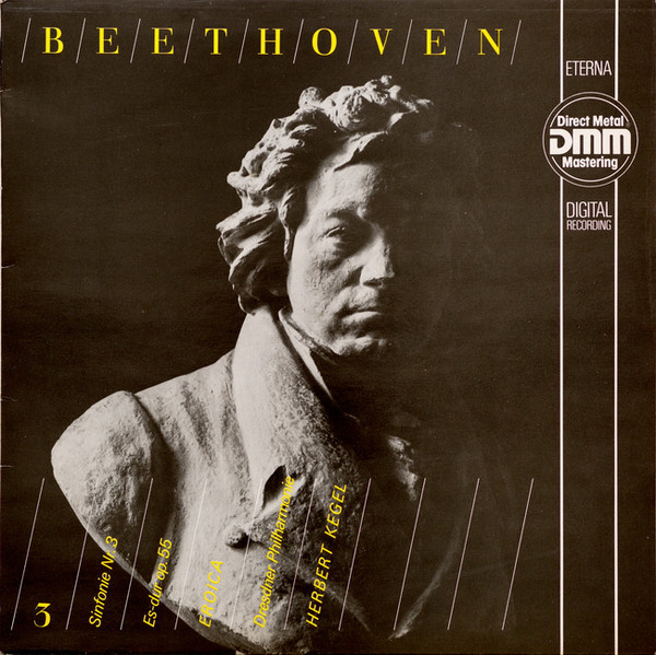 Cover Beethoven* - Dresdner Philharmonie, Herbert Kegel - Sinfonie Nr. 3 Es-dur Op. 55 Eroica (LP) Schallplatten Ankauf