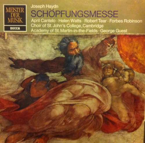 Cover Joseph Haydn - Schöpfungsmesse (LP, Album, RE) Schallplatten Ankauf