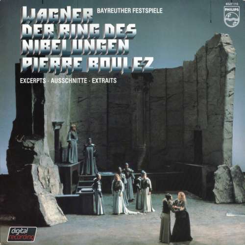 Cover Wagner* - Pierre Boulez, Bayreuth Festival Orchestra* - The Ring (Operatic Highlights) (LP) Schallplatten Ankauf