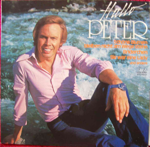 Cover Peter Kraus - Hallo Peter (LP, Album) Schallplatten Ankauf