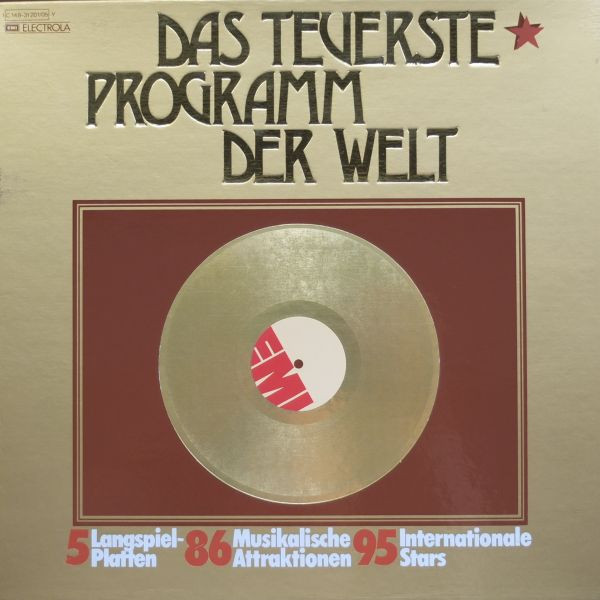 Cover Various - Das Teuerste Programm Der Welt (5xLP, Comp + Box) Schallplatten Ankauf