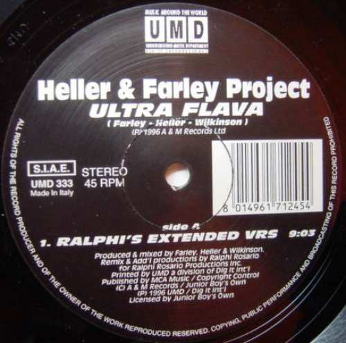 Cover Heller & Farley Project - Ultra Flava (12) Schallplatten Ankauf