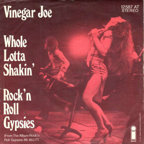 Cover Vinegar Joe - Whole Lotta Shakin' / Rock 'N Roll Gypsies (7) Schallplatten Ankauf