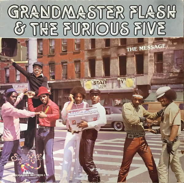 Cover Grandmaster Flash & The Furious Five - The Message (LP, Album) Schallplatten Ankauf