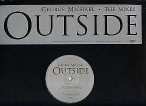 Cover George Michael - Outside (The Mixes) (12, Promo, Ori) Schallplatten Ankauf