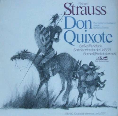 Bild Strauss* - Sinfonieorchester Der UdSSR*, Gennadi Roshdestwenskij* - Don Quixote (LP, Club) Schallplatten Ankauf