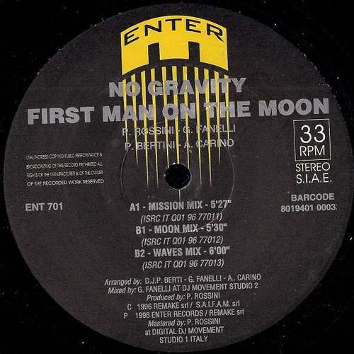 Cover First Man On The Moon Schallplatten Ankauf
