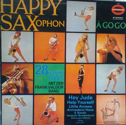 Cover Frank Valdor Band - Happy Saxophon À Go Go (LP) Schallplatten Ankauf
