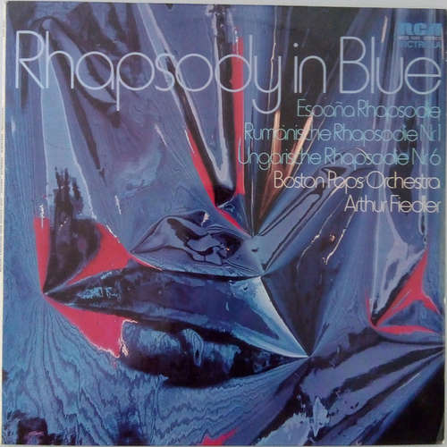 Cover Boston Pops* / Arthur Fiedler - Rhapsody (LP) Schallplatten Ankauf