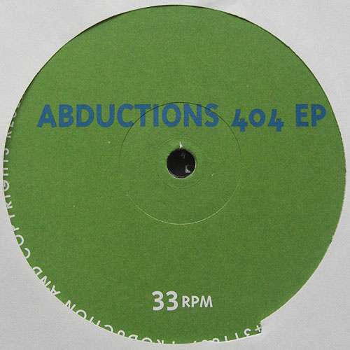 Cover Affie Yusuf - Abductions 404 EP (12, EP) Schallplatten Ankauf