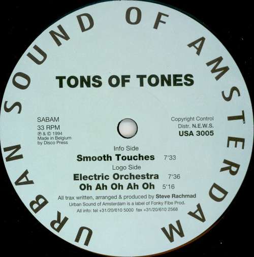 Cover Tons Of Tones - Smooth Touches (12) Schallplatten Ankauf