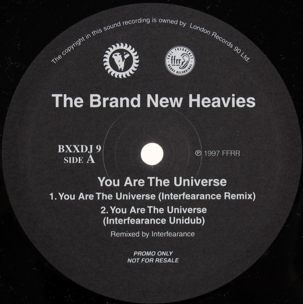 Cover The Brand New Heavies - You Are The Universe (12, Promo) Schallplatten Ankauf