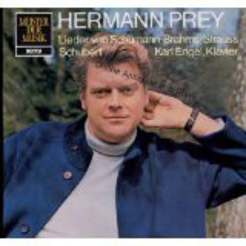 Cover Hermann Prey, Karl Engel - Lieder Von Schumann, Brahms, Strauss Schubert (LP, Comp) Schallplatten Ankauf