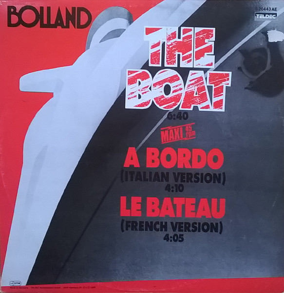 Cover Bolland* - The Boat (12, Maxi, yel) Schallplatten Ankauf