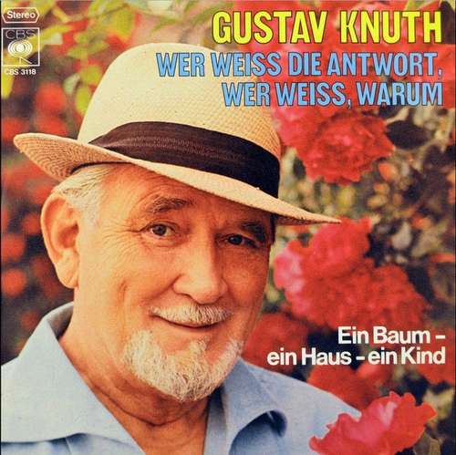 Cover Gustav Knuth - Wer Weiss Die Antwort, Wer Weiss, Warum (7, Single) Schallplatten Ankauf