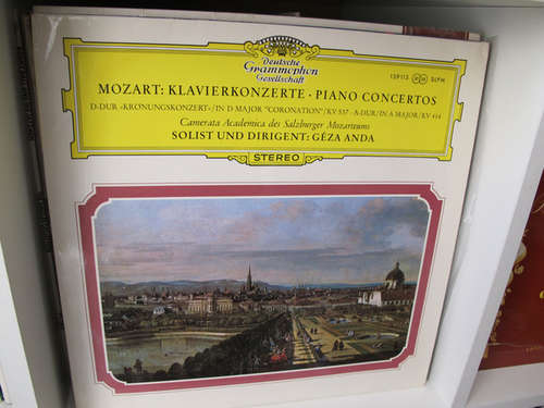 Cover Mozart*, Géza Anda ∙ Salzburg Camerata Academica* - Piano Concerto No. 26, K. 537 Coronation / Piano Concerto No. 12, K. 414 (LP, Album) Schallplatten Ankauf