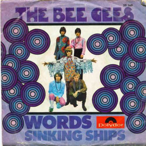 Cover The Bee Gees* - Words (7, Single, Mono) Schallplatten Ankauf