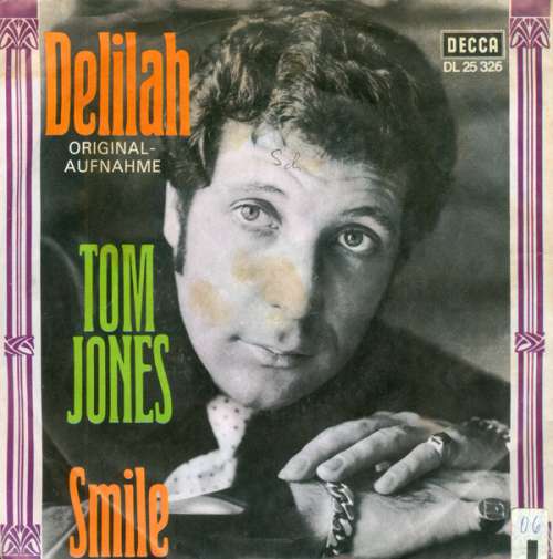 Cover Tom Jones - Delilah (7, Single) Schallplatten Ankauf