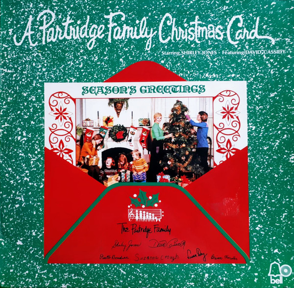 Cover The Partridge Family - A Partridge Family Christmas Card (LP, Album) Schallplatten Ankauf