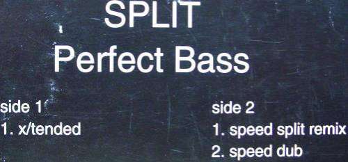Cover Split - Perfect Bass (12) Schallplatten Ankauf