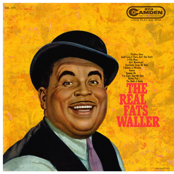 Cover Fats Waller - The Real Fats Waller (LP, Comp, Mono) Schallplatten Ankauf