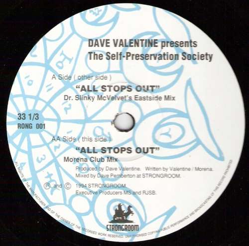Cover Dave Valentine Presents The Self-Preservation Society* - All Stops Out (12) Schallplatten Ankauf