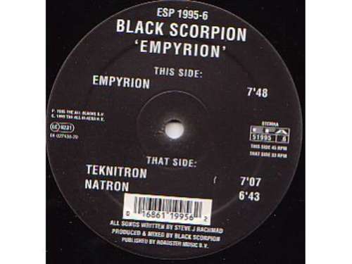 Cover Black Scorpion - Empyrion (12) Schallplatten Ankauf