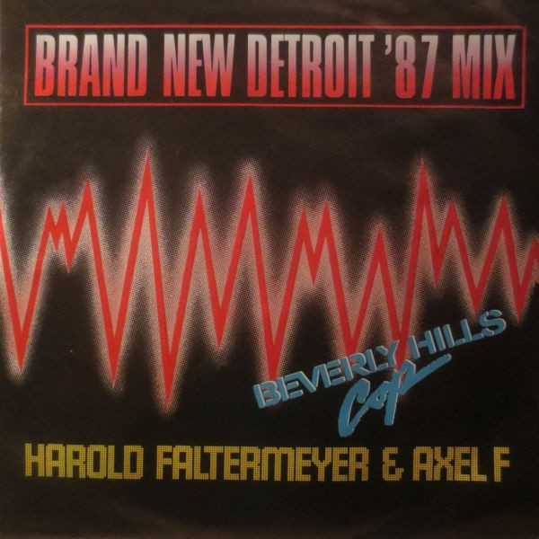 Cover Harold Faltermeyer - Axel F (Brand New Detroit '87 Mix) (7, Single) Schallplatten Ankauf