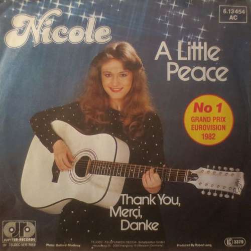 Cover Nicole (2) - A Little Peace (7, Single) Schallplatten Ankauf