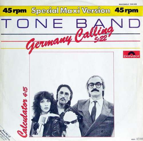 Cover Tone Band - Germany Calling (12, Maxi) Schallplatten Ankauf