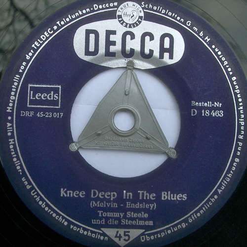 Cover Tommy Steele und die Steelmen* - Knee Deep In The Blues (7) Schallplatten Ankauf