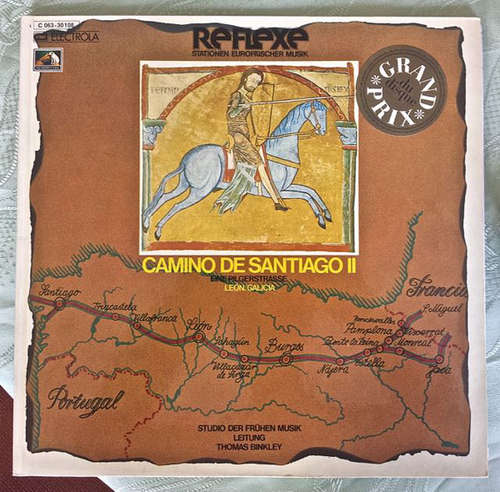 Cover Studio Der Frühen Musik , Leitung Thomas Binkley - Camino De Santiago II - Eine Pilgerstrasse León / Galicia (LP) Schallplatten Ankauf