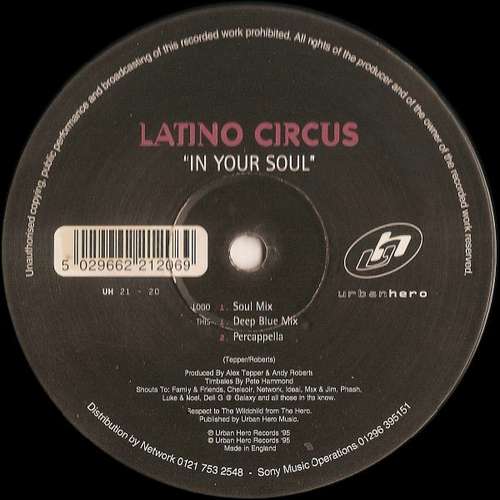 Cover Latino Circus - In Your Soul (12) Schallplatten Ankauf