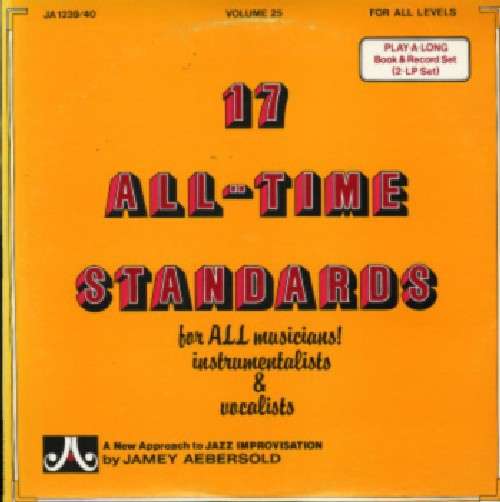 Cover Jamey Aebersold - 17 All-Time Standards (2xLP) Schallplatten Ankauf