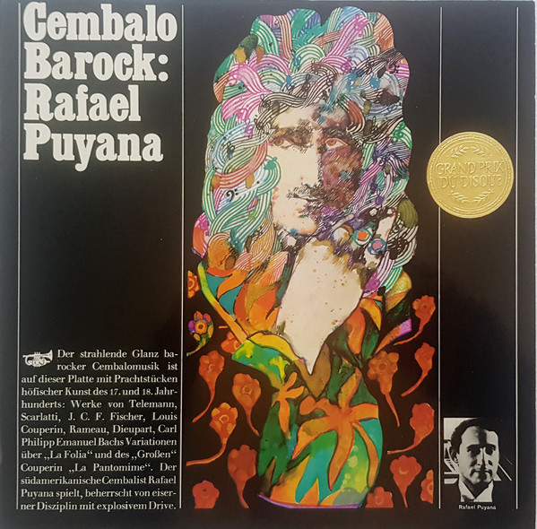 Cover Rafael Puyana - Cembalo Barock (LP, Album) Schallplatten Ankauf